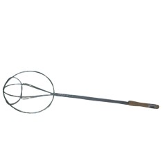 Batator de Covoare din Sarma cu Invelis Siliconic, Material Metal, Maner din Lemn, Batator Covoare, Batator Covoare Metalic, Batator Covoare din Metal foto