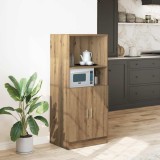 vidaXL Dulap de bucătărie stejar artizanal 57x41,5x131,5 cm lemn