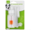 Biberon catei 60ml, perie + 4 tetine