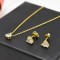 Set Argint 925 cu element zirconiu, Hearth Set384L