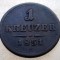 7.173 AUSTRIA 1 KREUZER 1851 E