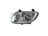 Far VW CADDY III/LIFE (2K), 03.2004-06.2010; TOURAN (1T), 05.2004-12.2006, partea stanga, AYFAR, H1+H7+W5W; electrical; reflector silver rim; fara mo