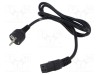 Cablu 3x1,5mm2 CEE 7/7 ştecăr unghi POS, IEC C19 mamă