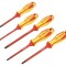 Set Șurubelnițe Izolate Phillips și Plată, 5 Bucăți