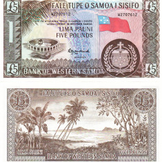 Samoa de Vest 5 Lire 5 Pounds 2020 P-15cs UNC