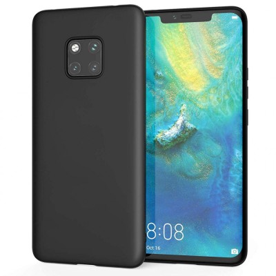 Husa pentru Huawei MATE20 PRO, MyStyle Perfect Fit , Black foto