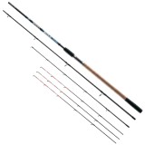 Lanseta BRAIN Scout Feeder Camo EVA 3.90m, 90g, 3+3seg