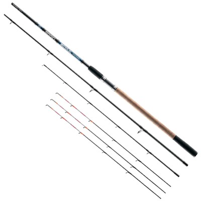 Lanseta BRAIN Scout Feeder Black EVA 3.60m, 100g, 3+3seg foto