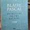 Blaise Pascal. Un discurs asupra ratiunii - Horia Lazar