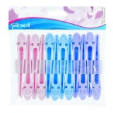 Set profesional clipsuri pentru par 12 buc x 10 cm cod. 4432400