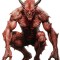 Sticker decorativ, Horror, Rosu, 76 cm, 1321STK-17