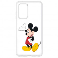 Husa Samsung Galaxy A71 Silicon Transparenta Model Mickey Mouse foto