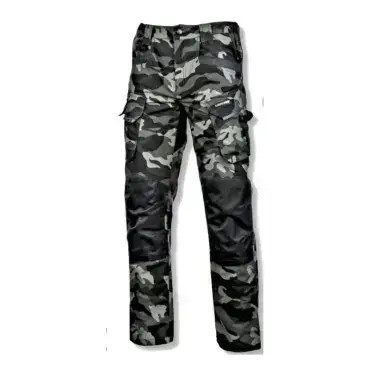 Pantaloni Lahti Pro Interventie Intarit Culoare Camuflaj Verde Marimea 2XL foto