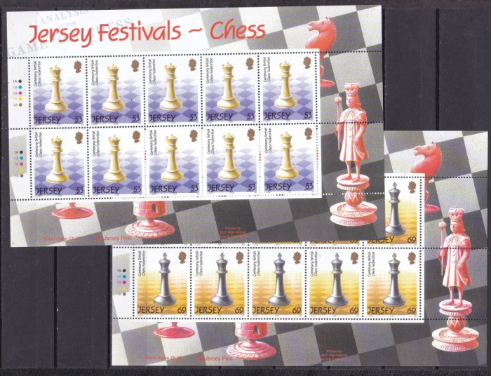 Jersey 2004 sport SAH MI 1111-1116 6 kleib. MNH