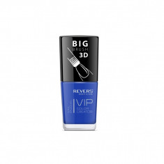 Lac de unghii Vip, 3D, Revers, albastru inchis, Lucios, 12 ml, Nr 082 - intens