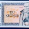 ISLANDA 10kOROANE 1961-P48a UNC