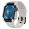 [Pachet husa + curea] Apple Watch 10 46mm Spigen Rugged Armor Pro, bej