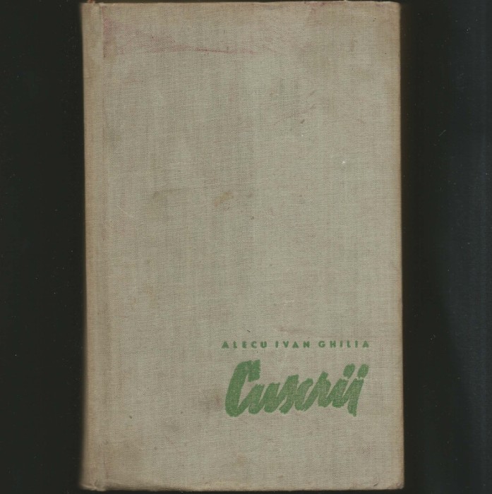 CUSCRII - ALECU IVAN GHILIA