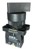 Intrerupator buton 0-1 6A 1NO contact normal deschis 230V pentru tablouri electrice, Omu System