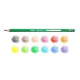 Set 12 creioane colorate cu guma - Tita Erasable | Carioca