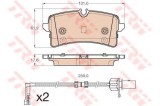 Set placute frana,frana disc AUDI A8 (4H) (2009 - 2016) TRW GDB1975