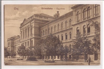 Carte postala necirculata din perioada interbelica Cluj foto