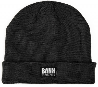 Starbaits Bank Tradition Beanie Black winter hat foto