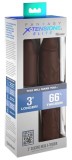 Manson prelungitor elastic din silicon moale pentru penis 3&quot; Silicone X-tension, FANTASY X-TENSIONS