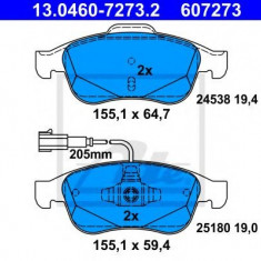 Set placute frana,frana disc ALFA ROMEO GIULIETTA (940) (2010 - 2016) ATE 13.0460-7273.2