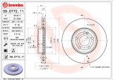 BREMBO 09.D772.11 PRIME LINE - UV Coated Disc frana