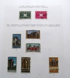 Grecia 1963 &ndash; Lot 8 timbre ștampilate, Europa CEPT &amp; Mileniul Comunității Monahale de la Muntele Athos -GB