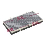 Filtru polen cu carbon activ pentru Nissan Primastar X83 2002-2010, Opel Vivaro X83 2001-2014, Renault Trafic FL 2001-2014, 348x19x44 mm, SRLine Polo