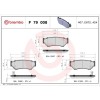 Placute frana Suzuki Grand Vitara I (Ft Ht) 03.98-08.08, Grand Vitara I Open Off-Road Vehicle (Gt) 03.98-09.05, Jimny Closed Off-Road Vehicle (Sn) 07, BREMBO