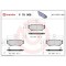 Placute frana Suzuki Grand Vitara I (Ft Ht) 03.98-08.08, Grand Vitara I Open Off-Road Vehicle (Gt) 03.98-09.05, Jimny Closed Off-Road Vehicle (Sn) 07