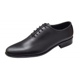 Oferta marimea 41 Pantofi barbati eleganti din piele naturala de culoare neagra LGKR119N
