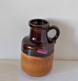 Cumpara ieftin Vaza ceramica smaltuita fat lava - Cascade glaze 3 - SCHEURICH 414-16 W.Germany