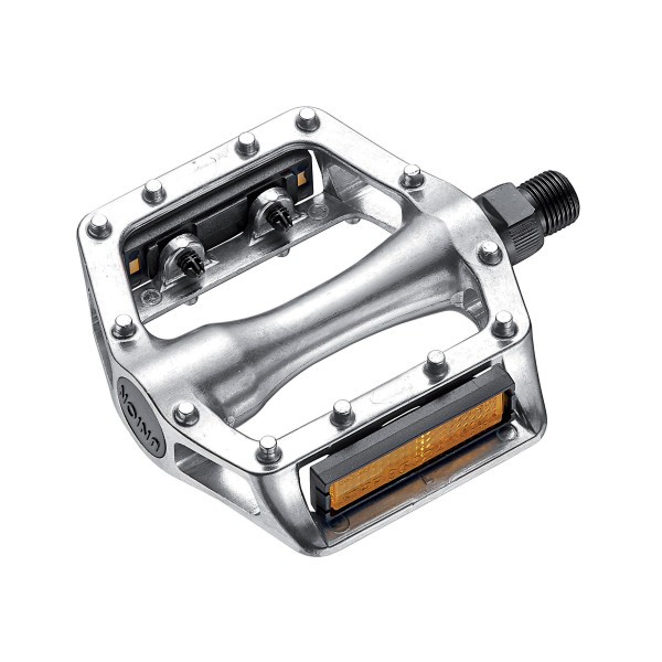 Pedale BMX Xerama 9/16, aluminiu, culoare arginiu Cod:421510500RM