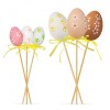 Decor de Paste - set oua - 6 tipuri - 4 cm - 6 buc/pachet Best CarHome, Globiz