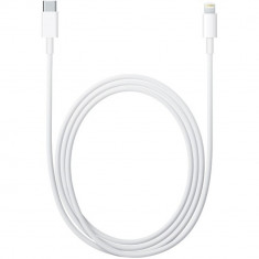 Cablu de date Lightning, Apple, Lungime cablu de 2m, Alb