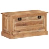 VidaXL Bancă de depozitare pantofi, 85x40x45 cm, lemn masiv de acacia