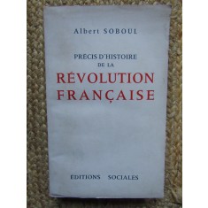 Albert Soboul, Pr&eacute;cis d&#039;Histoire de la R&eacute;volution fran&ccedil;aise