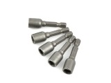 Set 5 adaptori magnetici pentru surubelnita, 8mmx48mm 1/4 ", Geko G15006