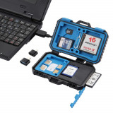 Cititor de carduri Ct + 1 card de memorie 22 &icirc;n 1, pentru 1 cip standard + 2 cip