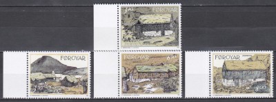 Feroe 1992 - Case &amp;icirc;n Nordrag&amp;oslash;ta, MNH foto