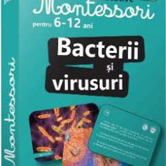 Bacterii si virusuri. Carti de joc Montessori pentru 6-12 ani