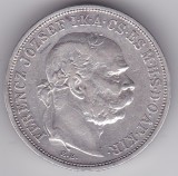 Monedă Ungaria 5 Korona 1907 Franz Joseph &ndash; 40 ani de la &icirc;ncoronare, argint