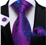 Set cravata + batista + butoni - matase -- model 760