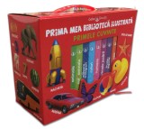 Cumpara ieftin Cutie Prima mea bibliotecă ilustrată. Primele cuvinte. Bebe &icirc;nvață (8 cărticele), Litera