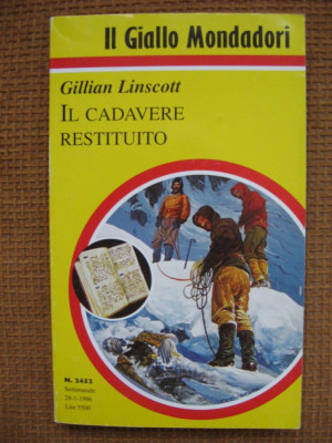 Gillian Linscott - Il cadavere restituito (in limba italiana) foto