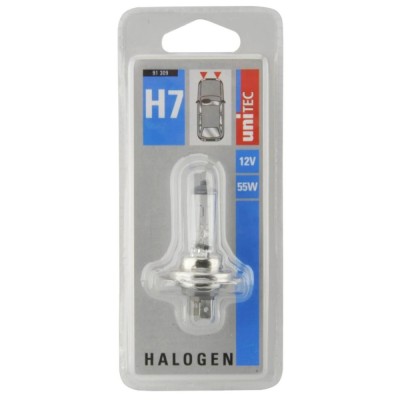 Bec auto halogen pentru far Unitec H7, 55 W, 12 V foto